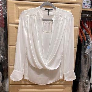 White BCBG blouse